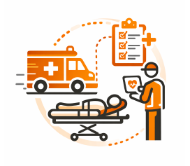 Document assessments during transport