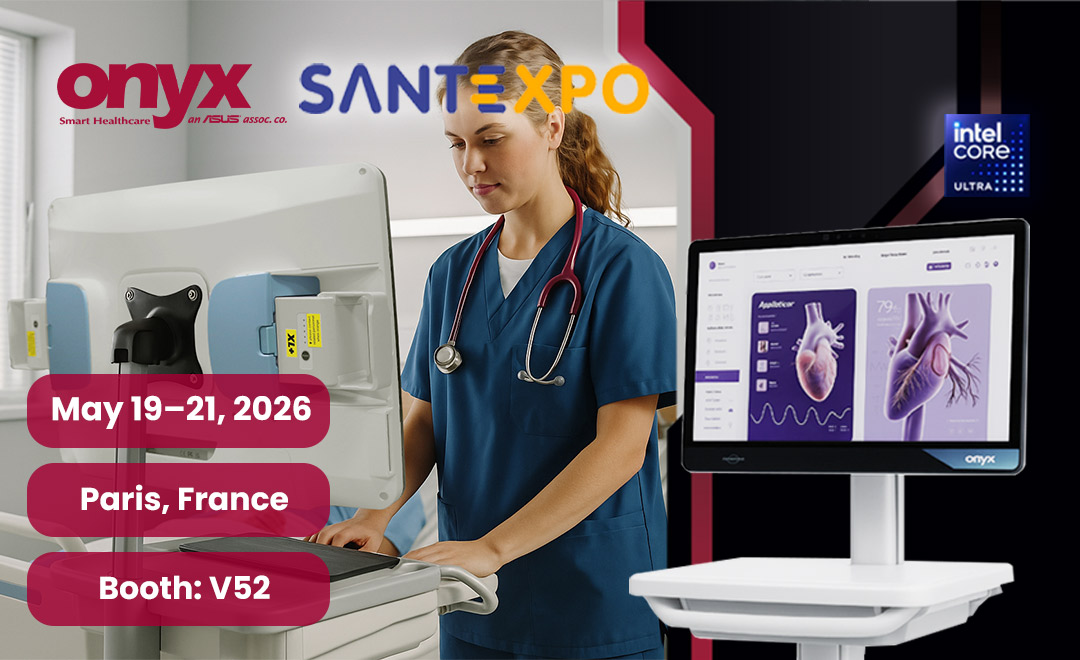 Quand l’IA médicale rencontre le soin clinique — Retrouvez ONYX à SantExpo 2026 | Stand V52