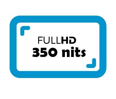 High-brightness Full HD displays