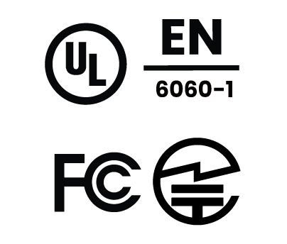 Certified to international medical standards