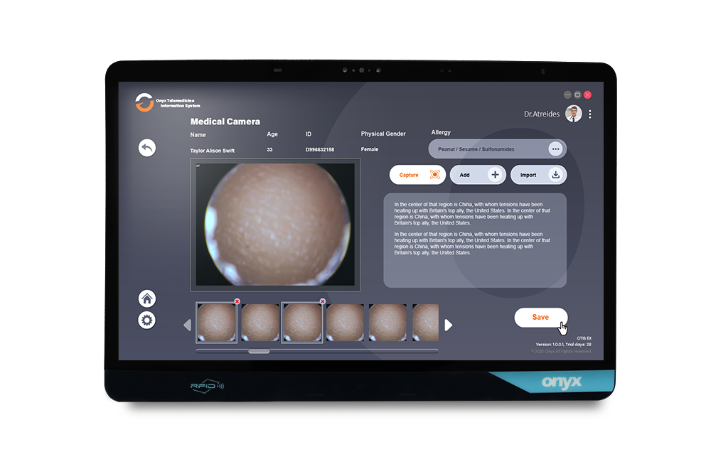 Venus-244 | Medical Panel PC | Onyx Healthcare Inc.