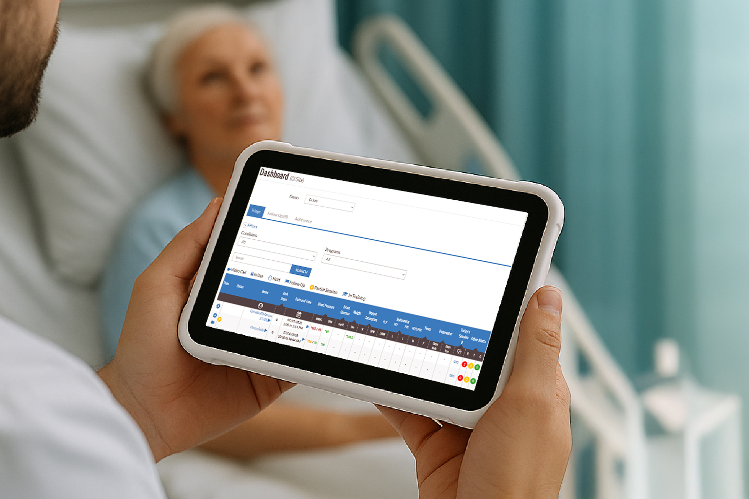 医療用タブレット — スマートケアの中枢